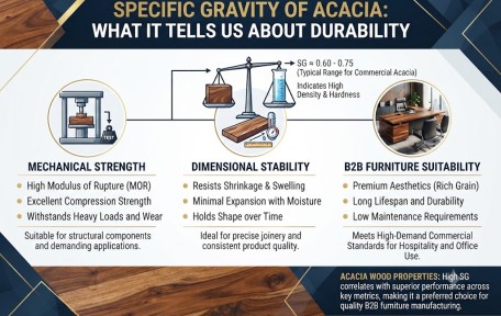 Specific Gravity of Acacia: What it tells us about durability